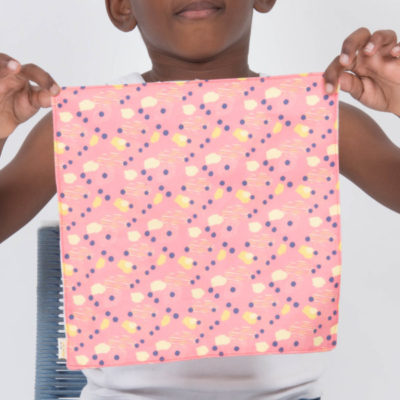 Pack 3 mouchoirs made in France en coton bio certifié GOTS® (25x25cm) – Image 2
