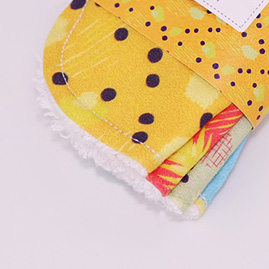 lot de 4 lingettes lavables