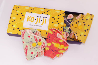 Pack Femme zéro déchet : 7 lingettes et 4 serviettes menstruelles – Image 3