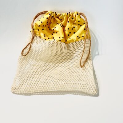 Pochon filet de lavage coton bio