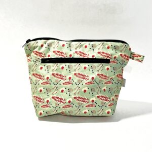 trousse double poche pour les serviettes menstruelles bio
