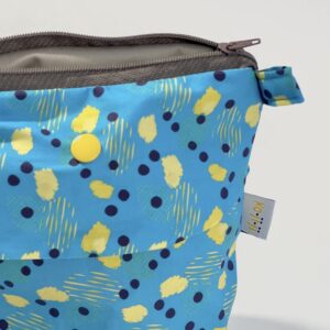 La pochette double compartiment idéale pour vos serviettes lavables kajiji